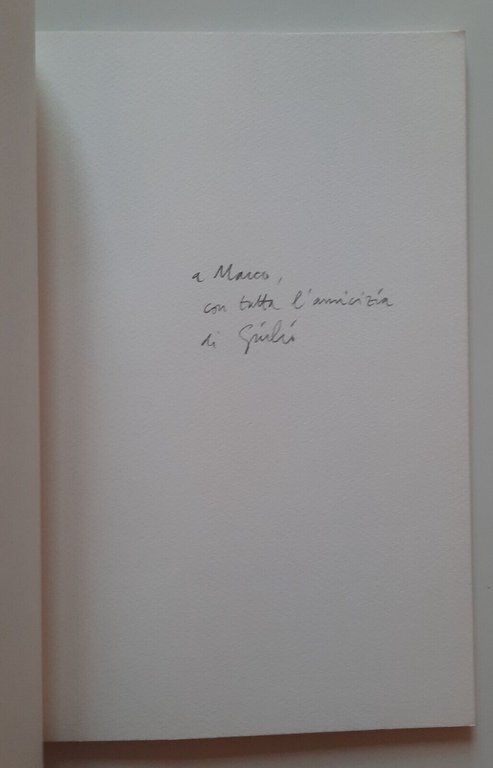 GIULIO PAOLINI LEZIONE DI PITTURA/BLACK OUT/GIRO DI BOA 1998 ATOGRAFATO
