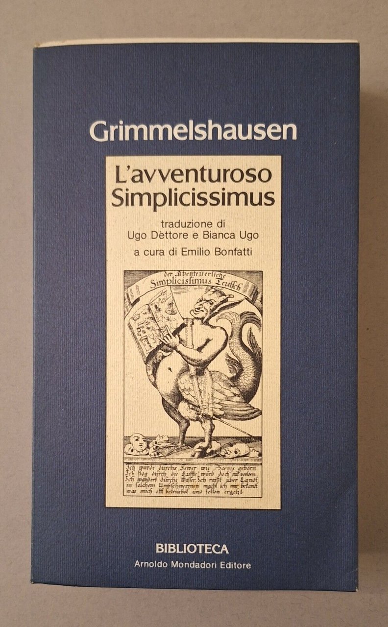 GRIMMELSHAUSEN L'AVVENTUROSO SIMPLICISSIMUS MONDADORI 1982