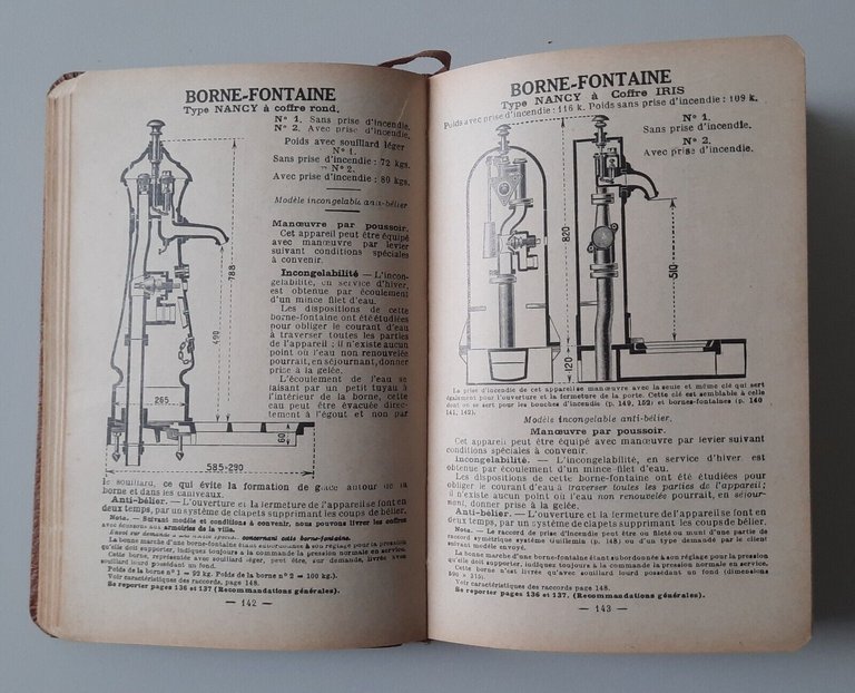 HAUTS FOURNEAUX ET FONDRIES DE PONT-A-MOUSSON CATALOGO COMMERCIALE 1935