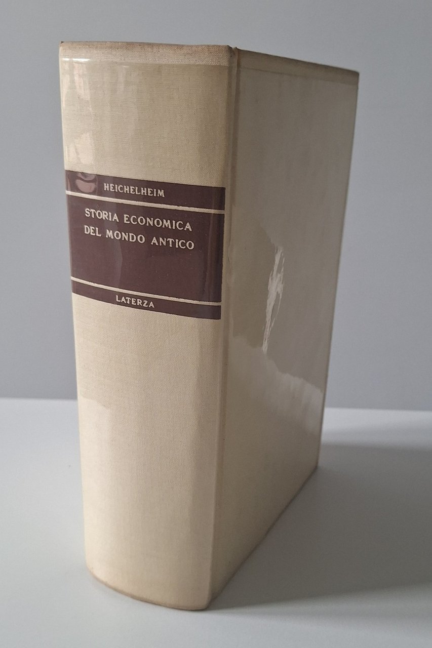 HEICHELHEIM STORIA ECONOMICA DEL MONDO ANTICO LATERZA 1972 | Immagine principale