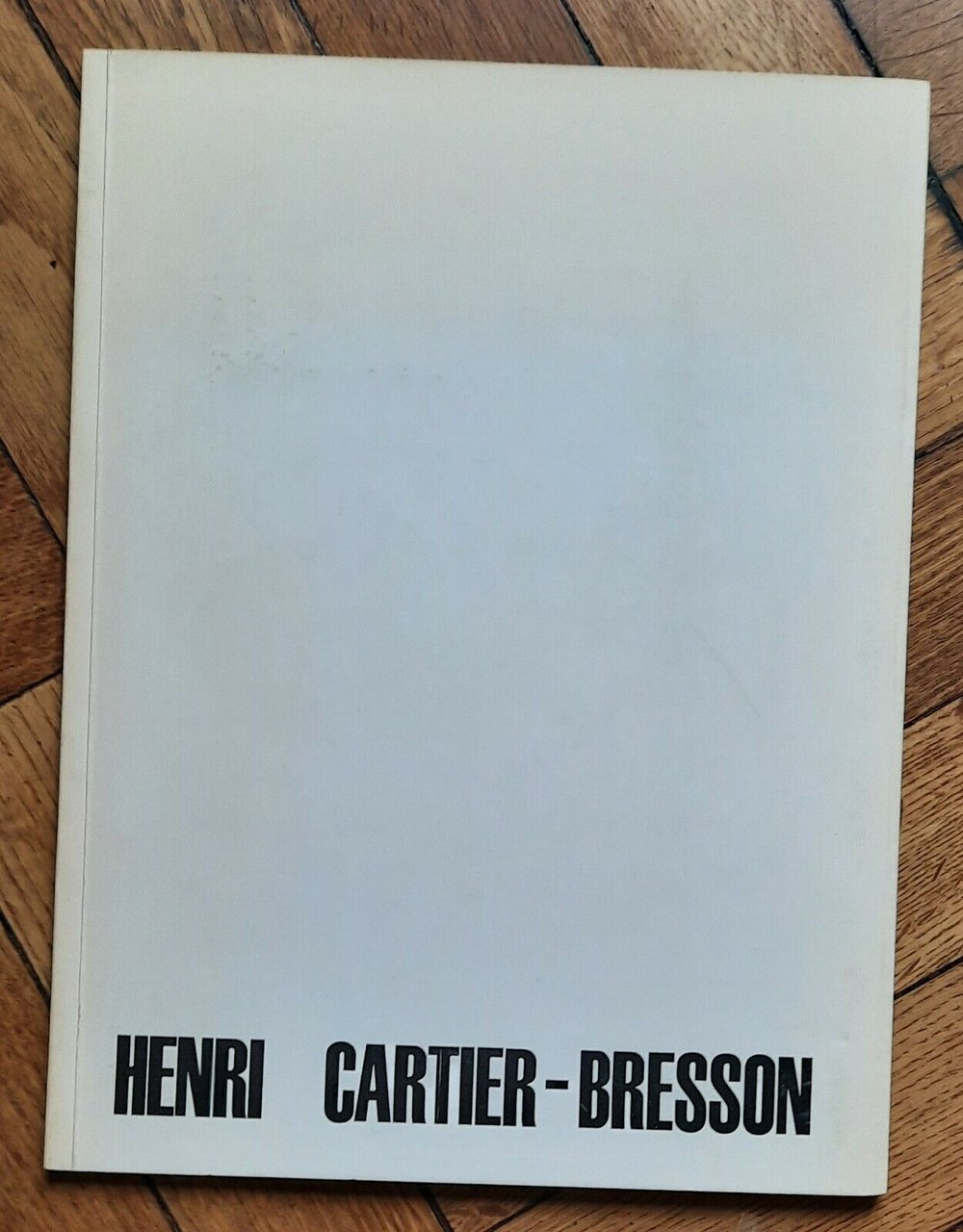 HENRI CARTIER-BRESSON CATALOGO MOSTRA MILANO 1967