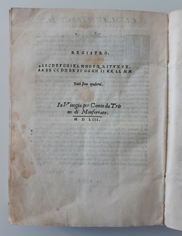 I QUINDICI LIBRI DI M. GIOVANNI BOCCACCIO IN VINEGIA AL …