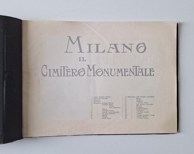 IL CIMITERO MONUMENTALE MILANO ALBUM FOTOGRAFICO EDITORIALE | Immagine Gallery 2