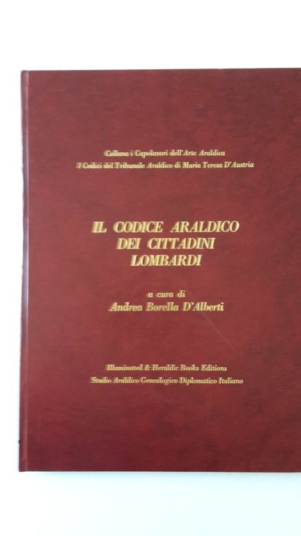 IL CODICE ARALDICO DEI CITTADINI LOMBARDI A CURA DI A. …