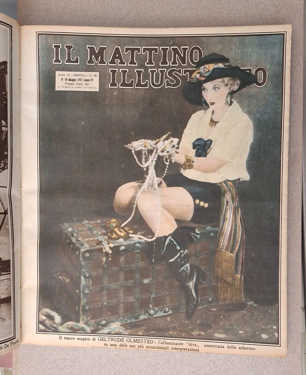IL MATTINO ILLUSTRATO ANNATA ANNO IV 1927 SCOMPLETA