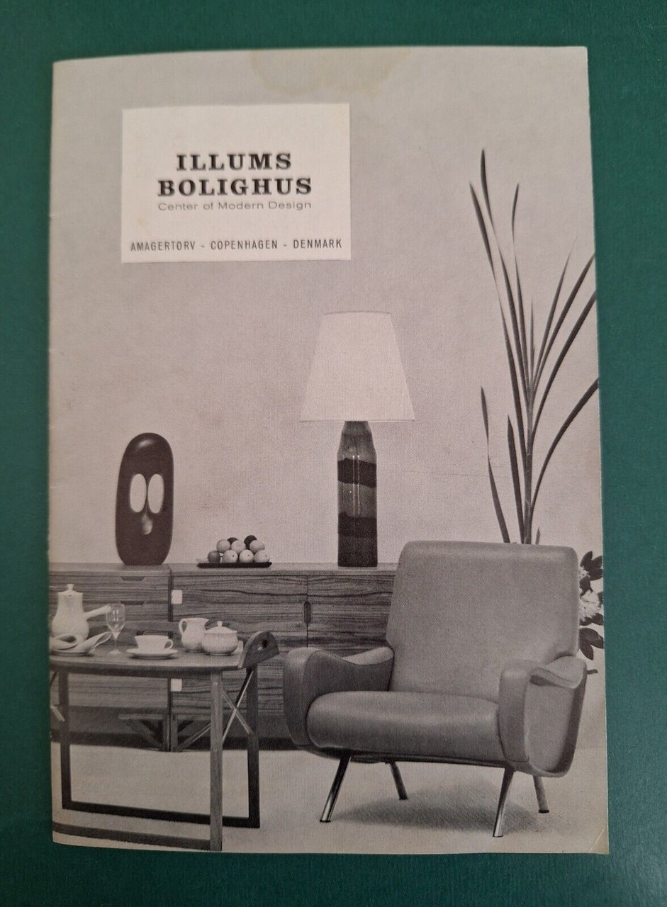 ILLUM BOLIGHUS CENTER OF MODERN DESIGN 1961 MAGAZINE