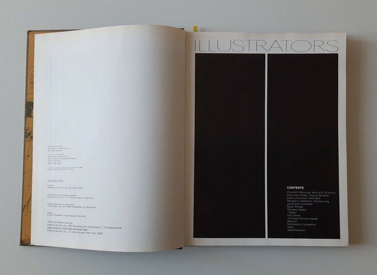 ILLUSTRATORS 11TH ANNUAL OF AMERICAN ILLUSTRATION 1970