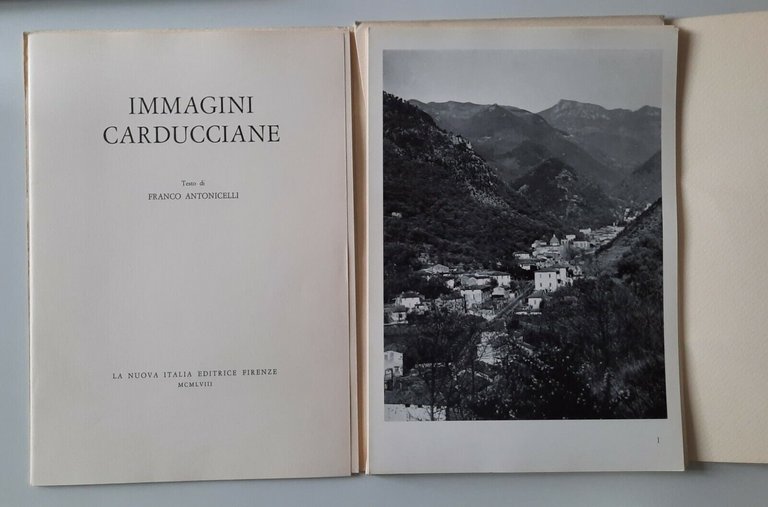 IMMAGINI CARDUCCIANE LA NUOVA IITALIA 1958