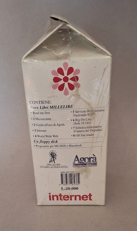 INTERNET RACCOLTA SPECIALE MILLELIRE STAMPA ALTERNATIVA SIGILLATO