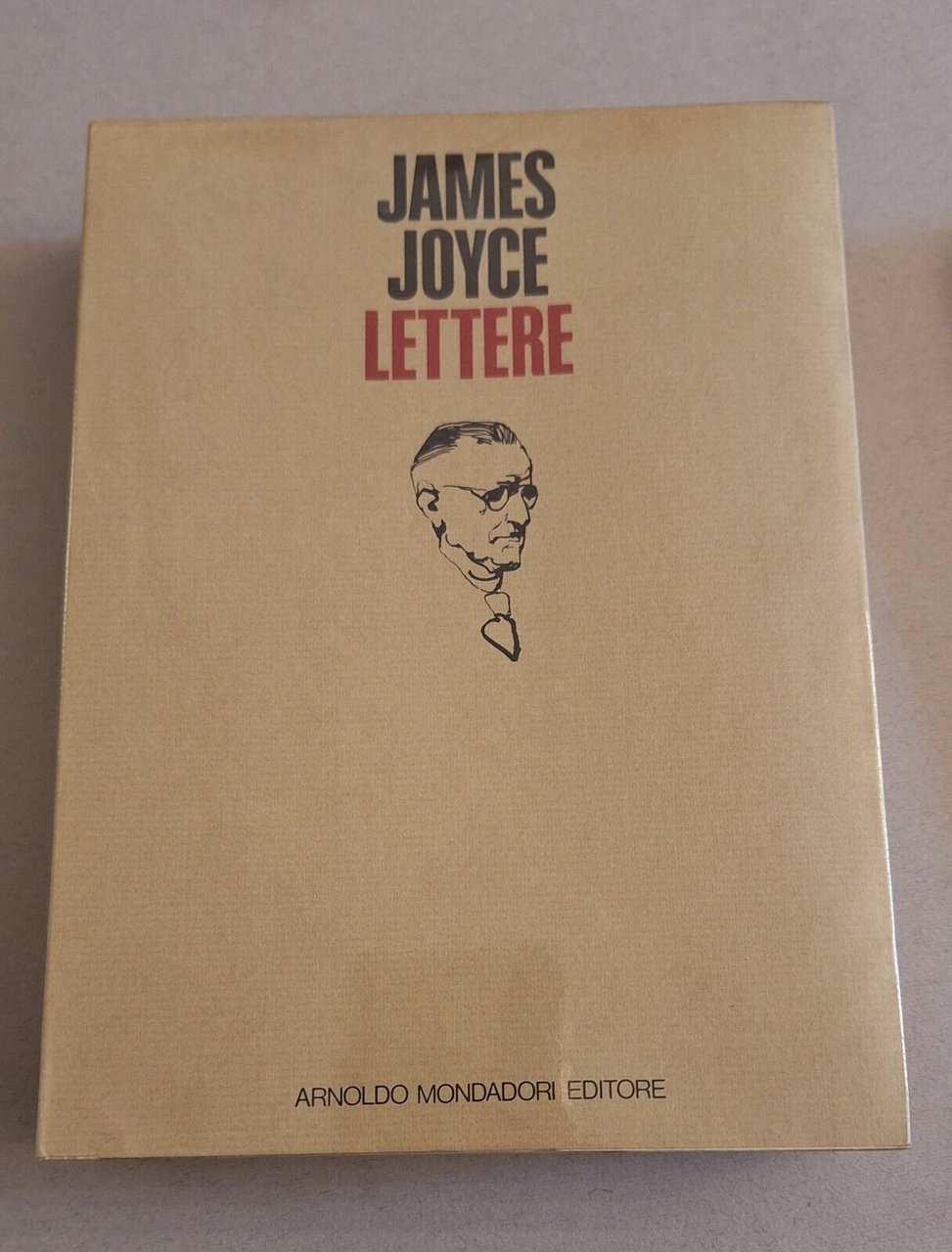 JAMES JOYCE LETTERE MONDADORI 1974