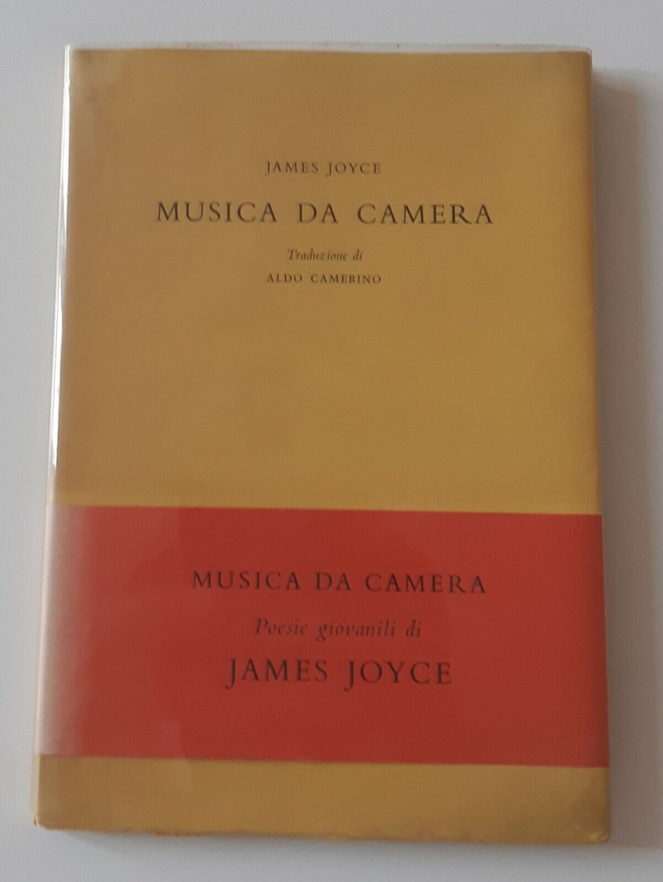 JAMES JOYCE MUSICA DA CAMERA ALL'INSEGNA DEL PESCE D'ORO 1961