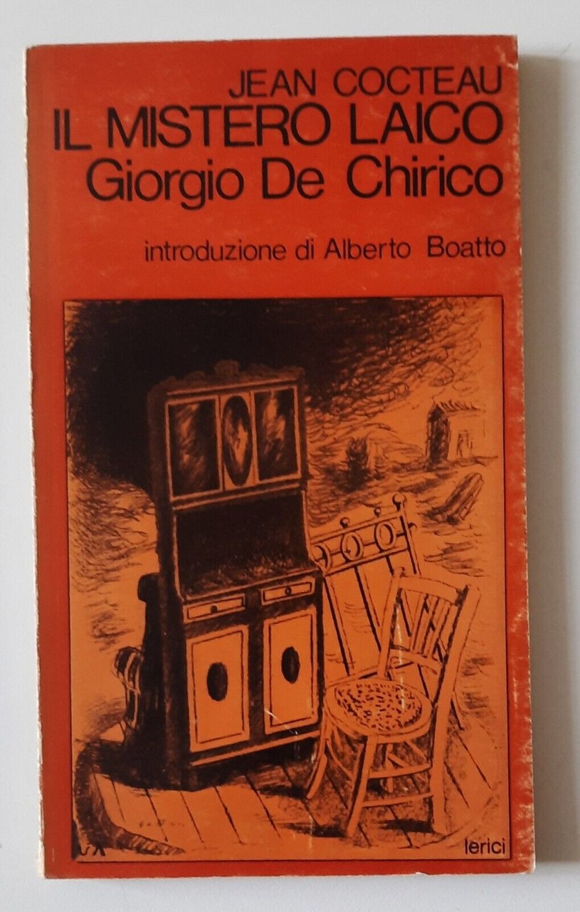 JEAN COCTEAU IL MISTERO LAICO GIORGIO DE CHIRICO LERICI 1979