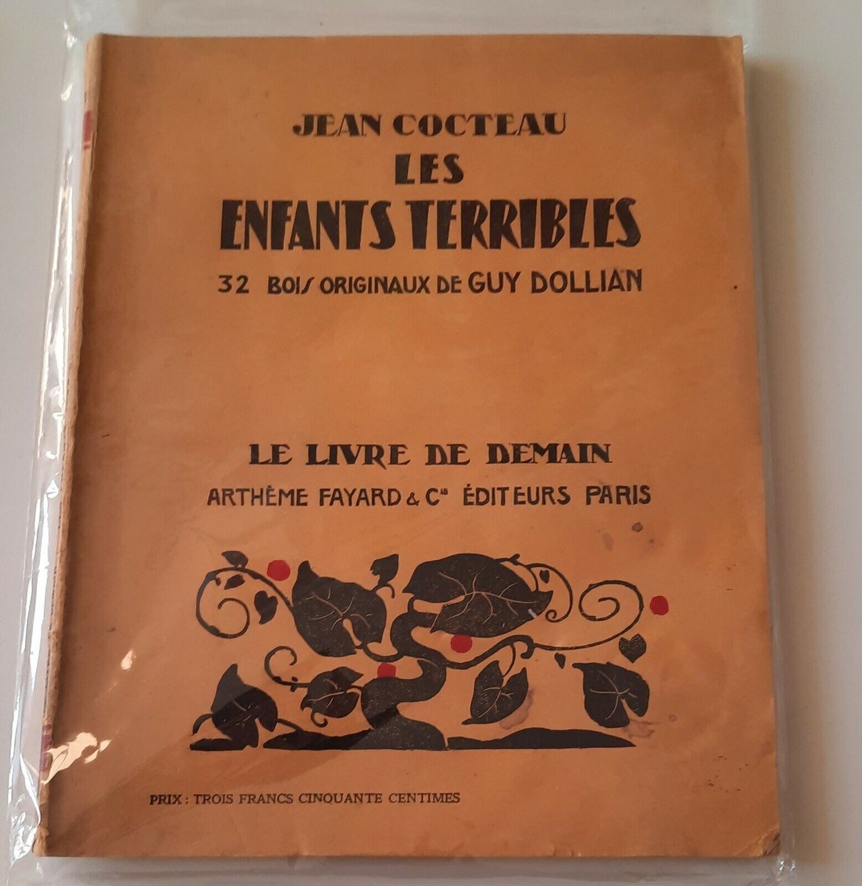 JEAN COCTEAU LES ENFANTS TERRIBLES BOIS DE GUY DOLLIAN LE …