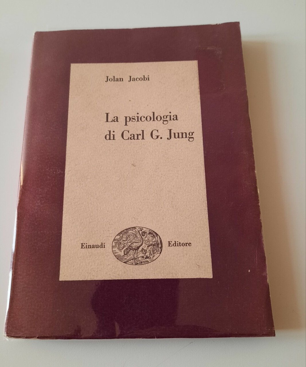 JOLAN JACOBI LA PSICOLOGIA DI CARL G. JUNG EINAUDI 1949 …