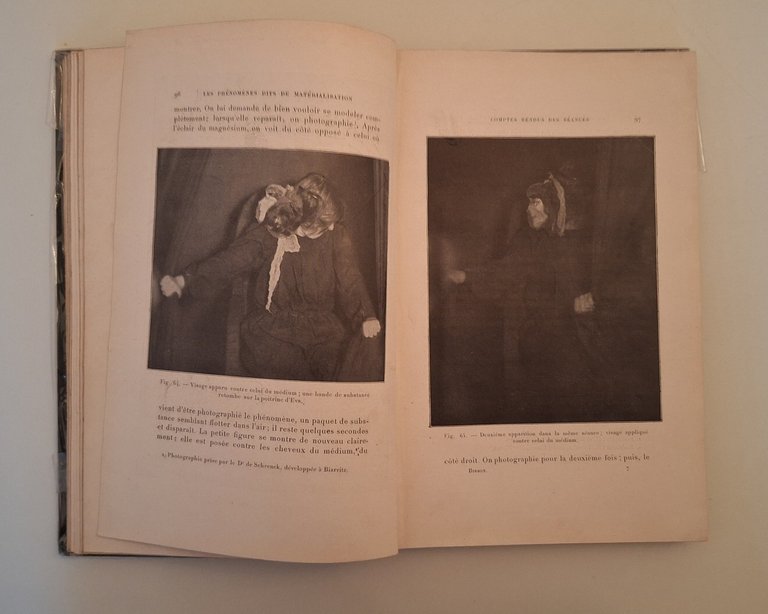 JULIETTE ALEXANDRE BISSON LES PHENOMENES DE MATERIALISATION F. ALCAN 1914