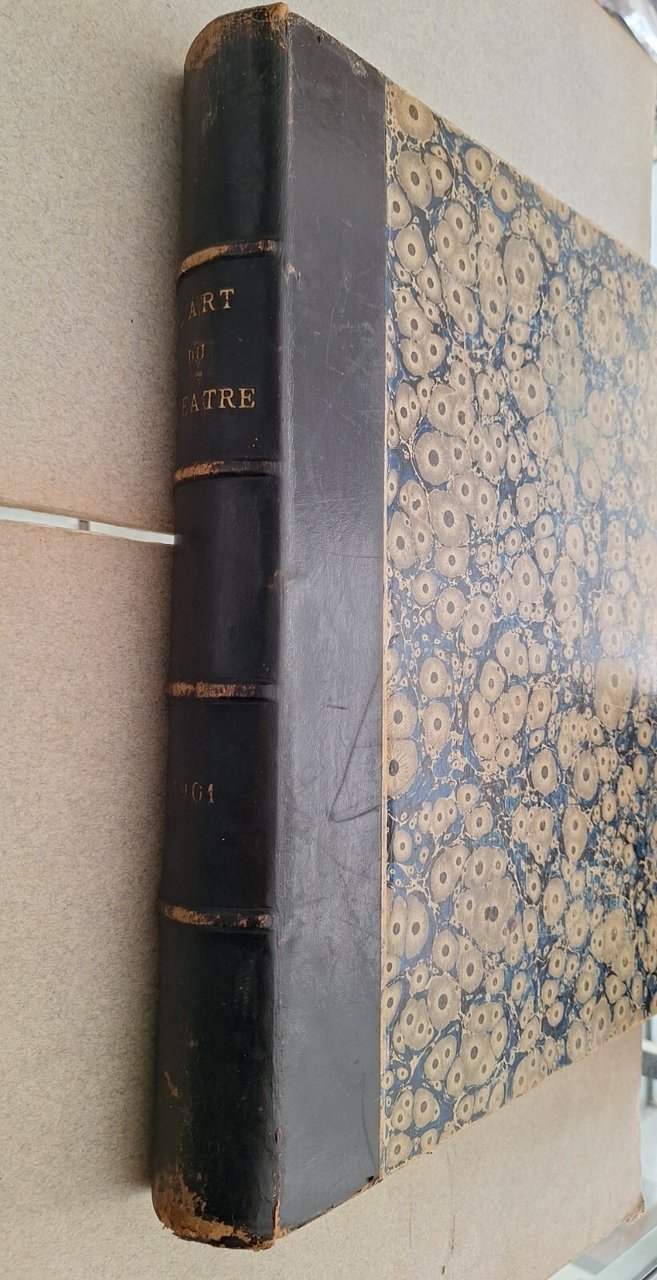 L'ART DU THEATRE REVUE MENSUELLE CHARLESSCHMID ANNATA 1901 DA MARZO …