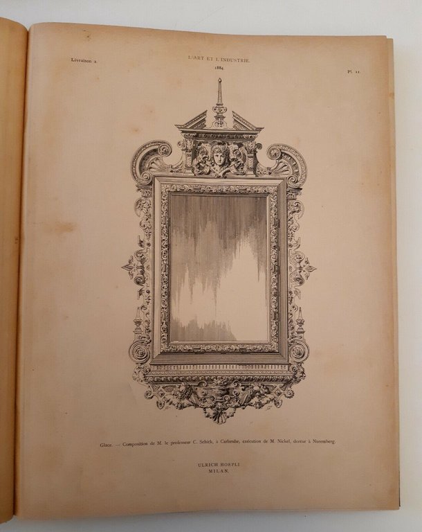 L'ART ET L'INDUSTRIE BRANCHES L'INDUSTRIE ARTISTIQUE ANNEE SIXIEME SEPTIEME 1884