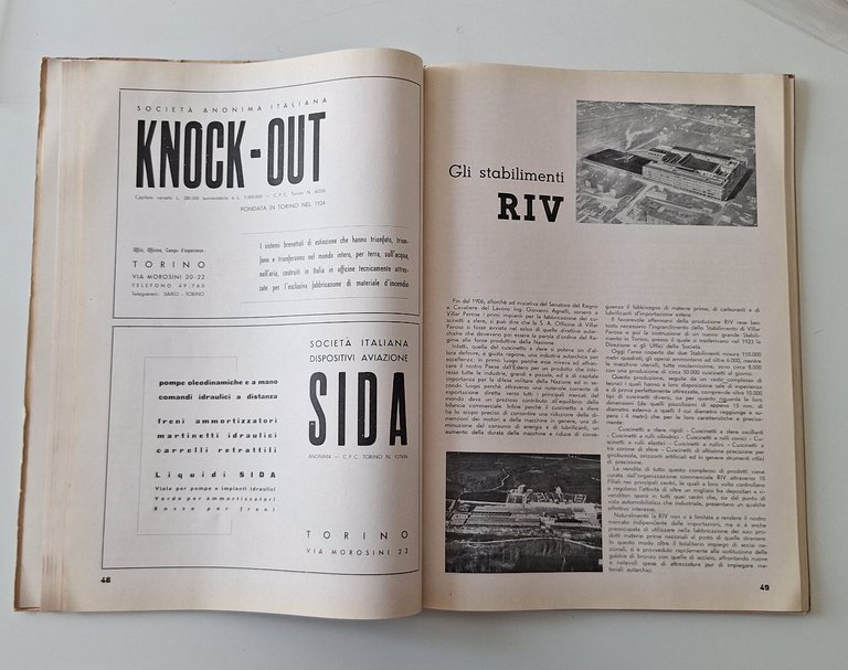 L'INGEGNERIA PIEMONTESE NELLE SUE INDUSTRIE S.P.E. 1940 | Immagine Gallery 3