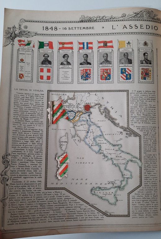 L'ITALIA NEL 1948-49 EDIZIONI DEL RISORGIMENTO ALFIERI&LACROIX 1919
