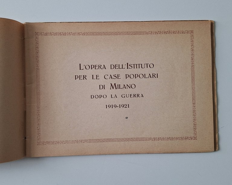 L'OPERA DELL'ISTITUTO PER LE CASE POPOLARI DI MILANO DOPO LA … | Immagine Gallery 2
