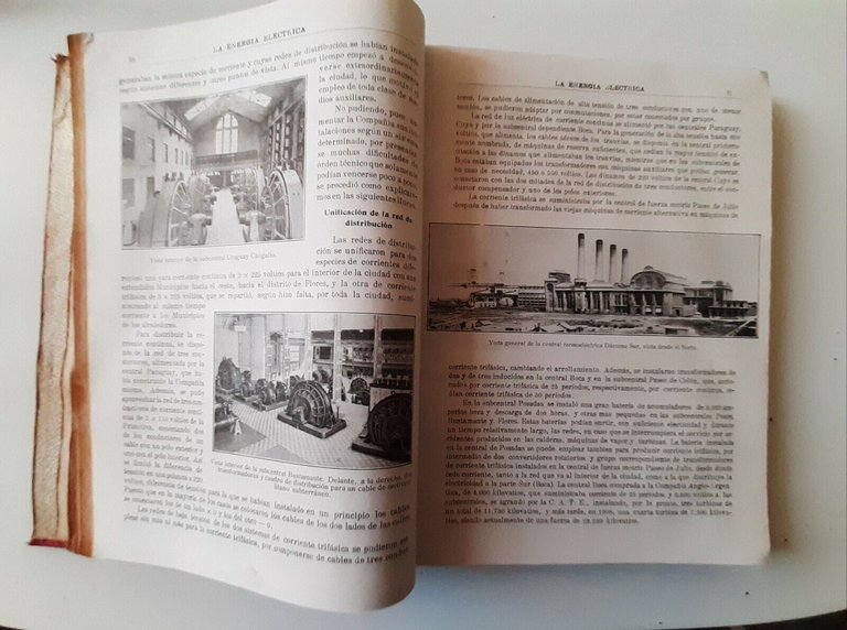 LA ENERGIA ELECTRICA REVISTA GENERAL DE ELECTRICIDAD ANO XXV ANNATA …