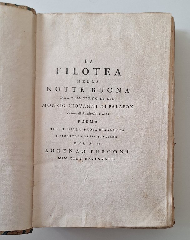 LA FILOTEA MONS. GIOVANNI PALAFOX MODENA EREDI B. SOLIANI 1779 | Immagine Gallery 2