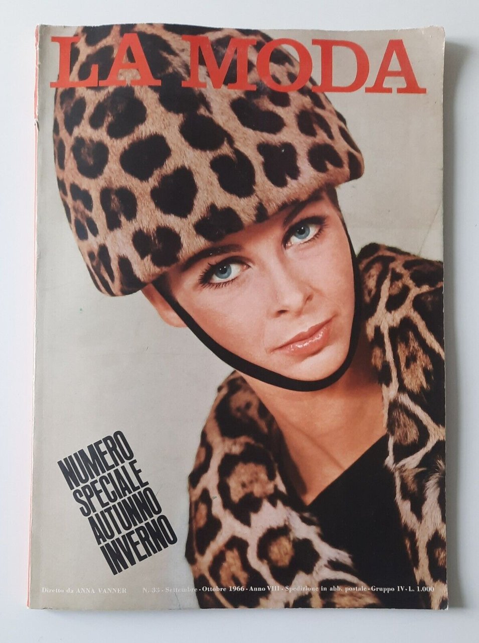 LA MODA RIVISTA NUMERO SPECIALE AUTUNNO INVERNO 1966 N. 33 …