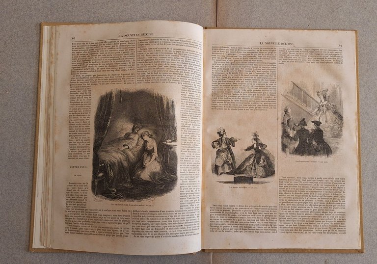 LA NOUVELLE HELOISE PAR J.J. ROUSSEAU ILL. T. JOHANNOT G. …