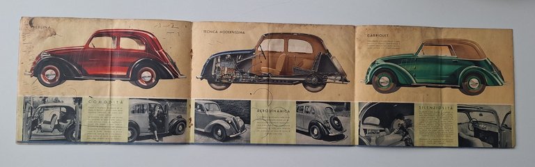 LA NUOVA BALILLA FIAT BROCHURE 1937 | Immagine Gallery 3