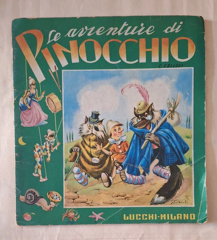 LE AVVENTURE DI PINOCCHIO CARLO COLLODI LUCCHI ED. ILL. GALBIATI