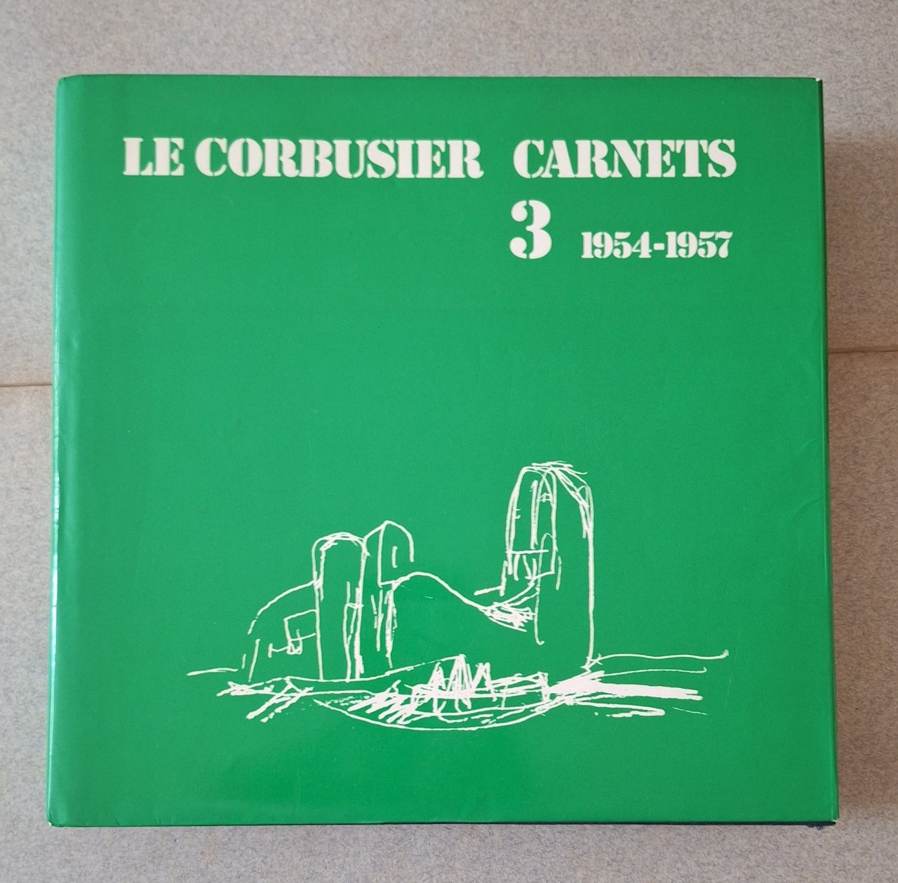 LE CORBUSIER CARNETS 3 1954 - 1957 HERSCHER 1982