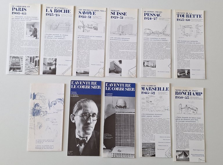 LE CORBUSIER PROMENADE DANS L'OEUVRE EN FRANCE CENTRE GEORGE POMPIDOU