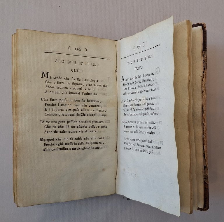 LE POESIE DI GIORGIO BAFFO PATRIZIO VENETO NUOVA EDIZIONE LONDRA …