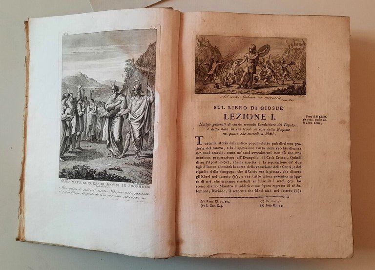 LIBRO DI GIOSUE' ESPOSTO IN SAGRE LEZIONI G. MARCHETTI V. …