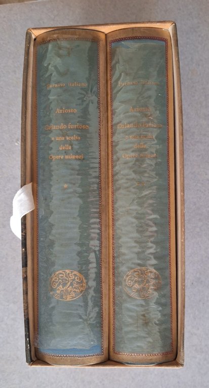 LUDOVICO ARIOSTO ORLANDO FURIOSO EINUDI PARNASO ITALIANO