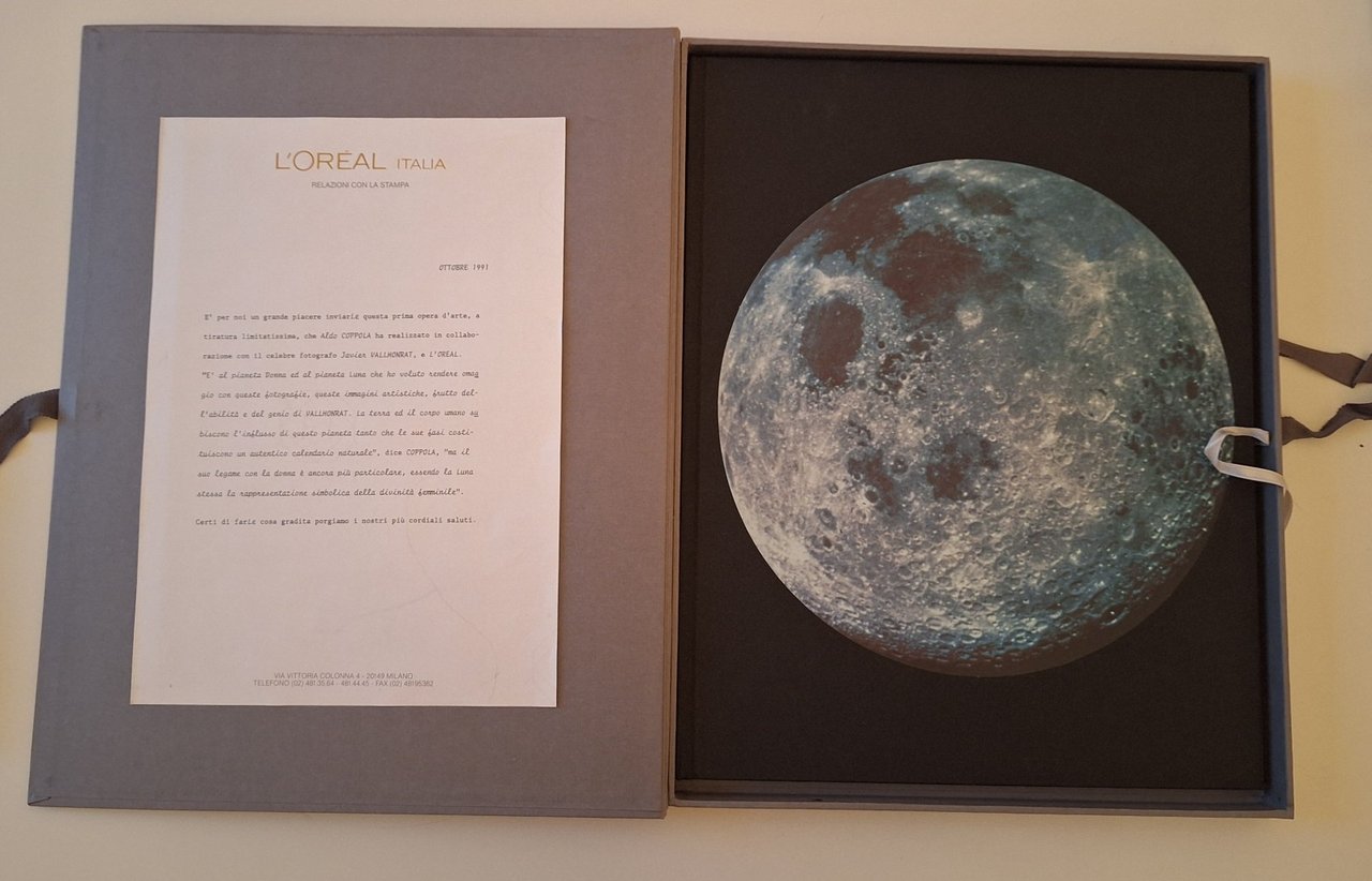 LUNA JAVIER VALLHONRAT ALDO COPPOLA L'OREAL T.E. ARTE GRAFICAS 1991 …