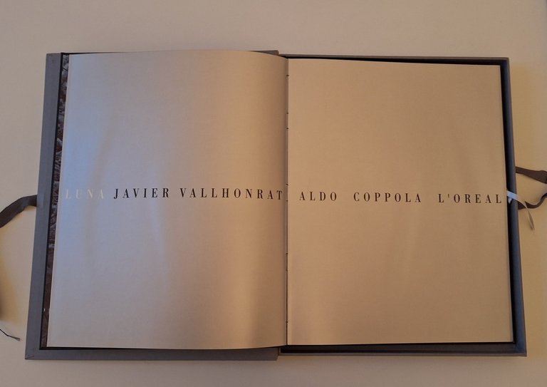 LUNA JAVIER VALLHONRAT ALDO COPPOLA L'OREAL T.E. ARTE GRAFICAS 1991 …