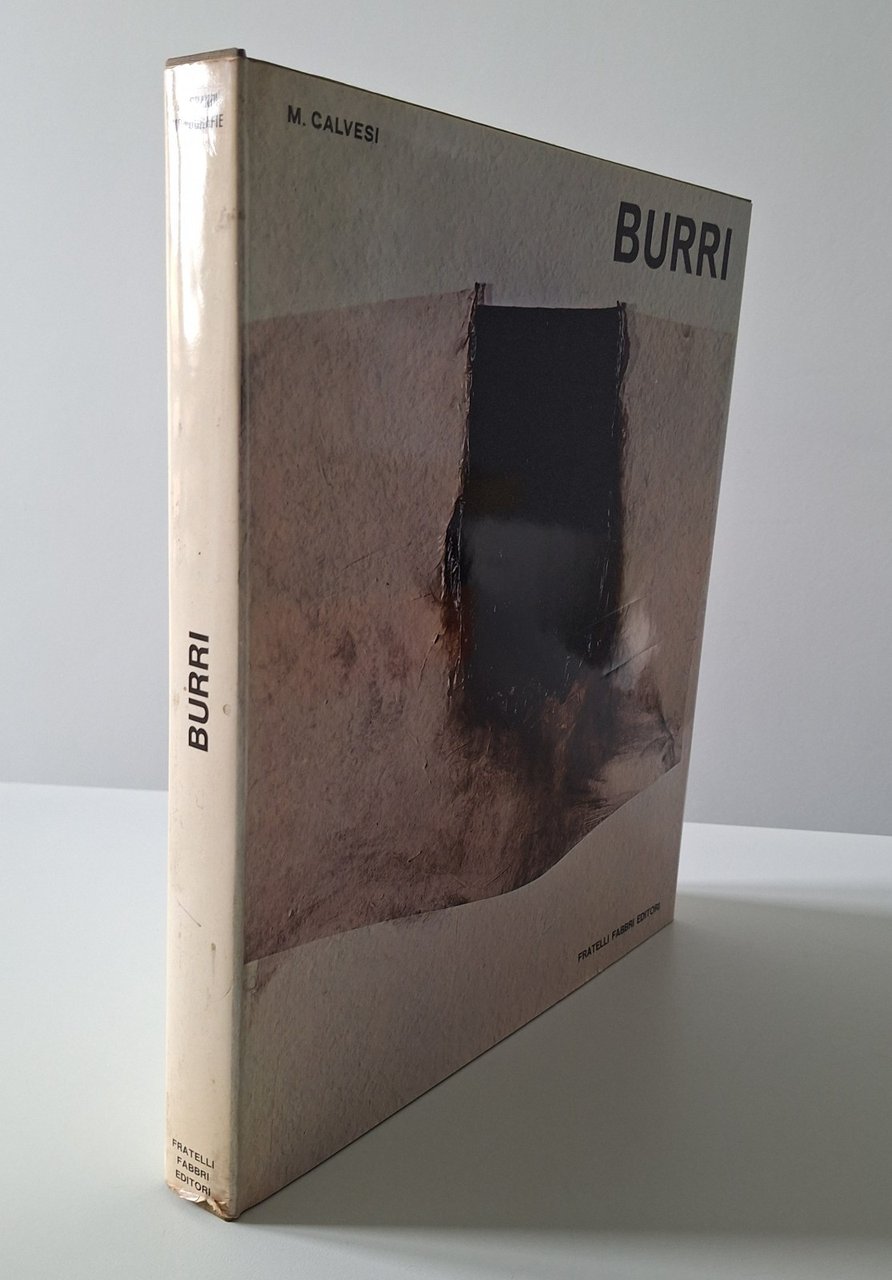 M. CALVESI ALBERTO BURRI FABBRI GRANDI MONOGRAFIE 1971 | Immagine principale