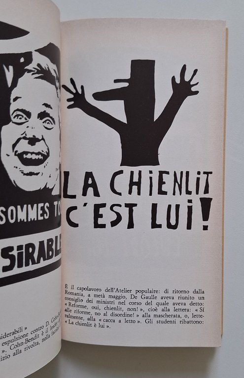MANIFESTI DELLA RIVOLTA DI MAGGIO EDITORI RIUNITI 1968 1° ED.