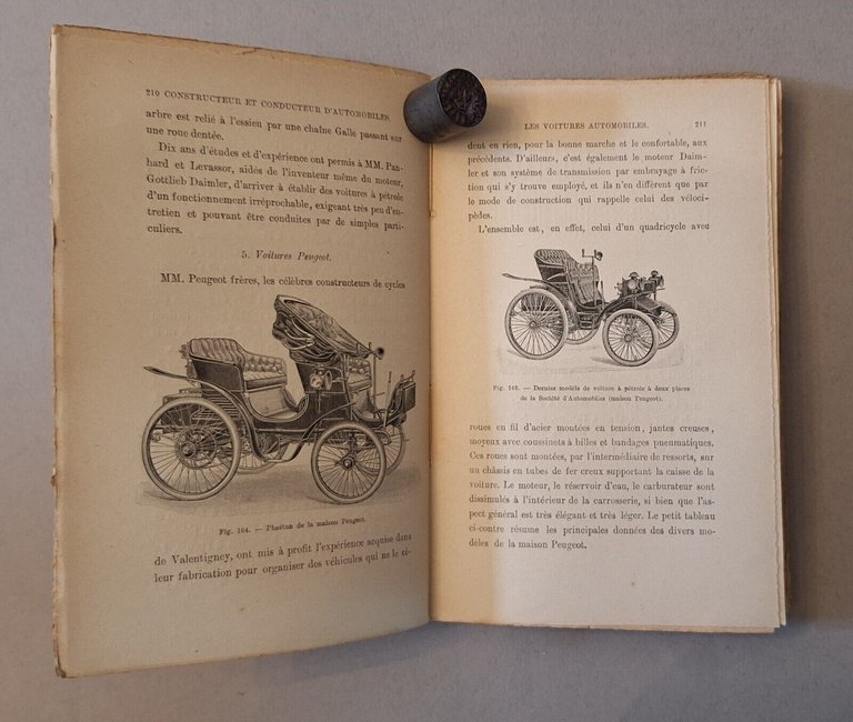 MANUEL CONSTRUCTEUR CONDUCTEUR DE CYCLES ET AUTOMOBILES GRAFFIGNY HETZEL