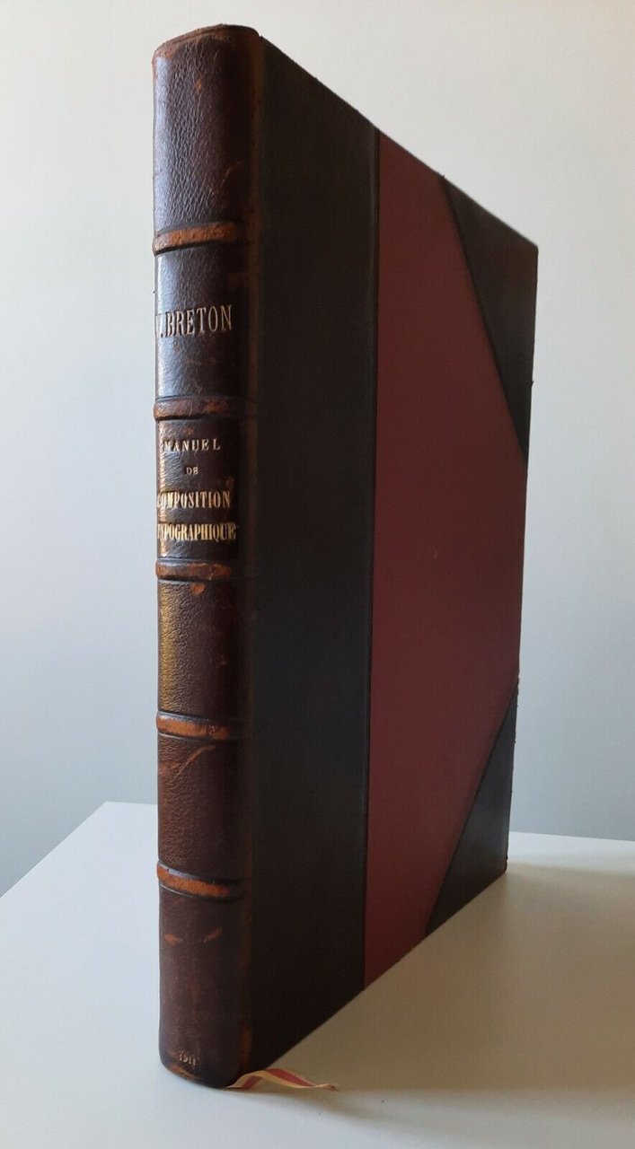 MANUEL PRATIQUE DE COMPOSITION TYPOGRAPHIQUE PARIS IMP. DE COURS PROF. …