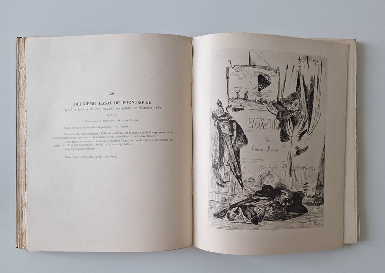 MARCEL GUERIN L'OEUVRE GRAVE' DE MANET LIBRAIRIE FLOURY 1944 | Immagine Gallery 3