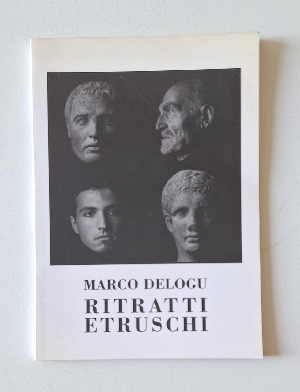 MARCO DELOGU RITRATTI ETRUSCHI MILLELIRE 1996