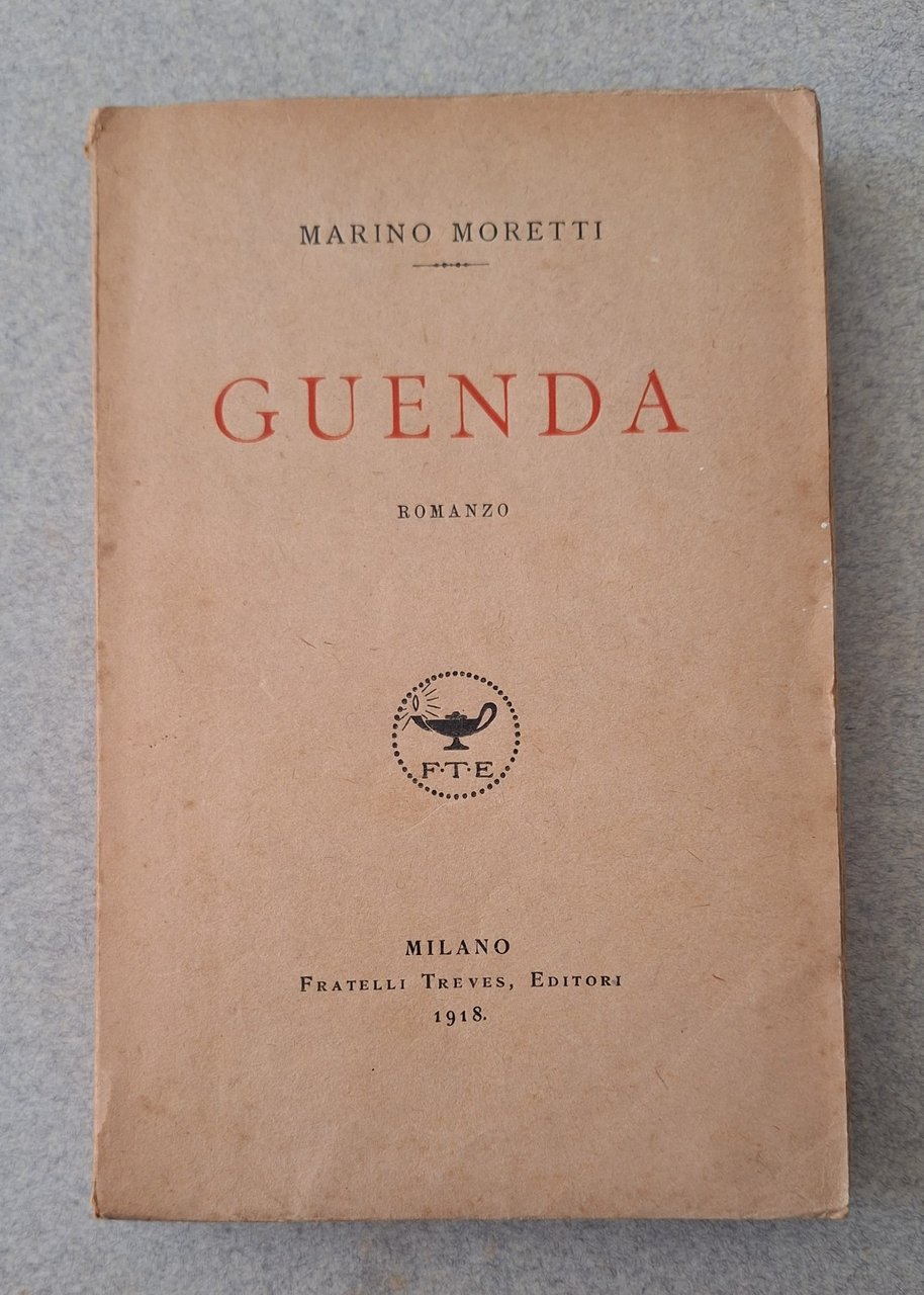 MARINO MORETTI GUENDA F. TREVES 1918