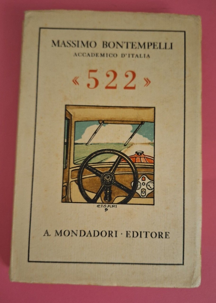 MASSIMO BONTEMPELLI 522 MONDADORI 1932