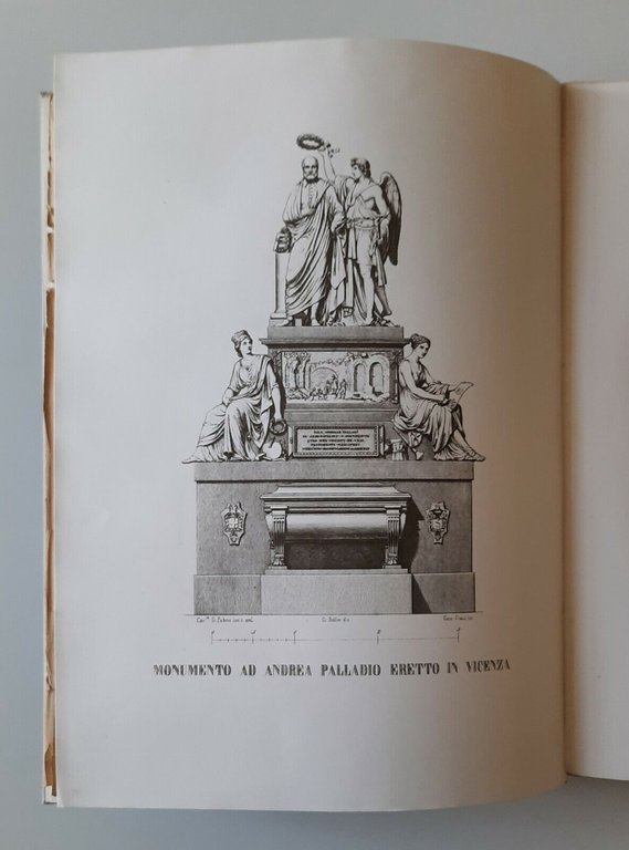 MEMORIE DI ANDREA PALLADIO SULL'INAUGURAZIONE DEL MONUMENTO DI VICENZA 1845