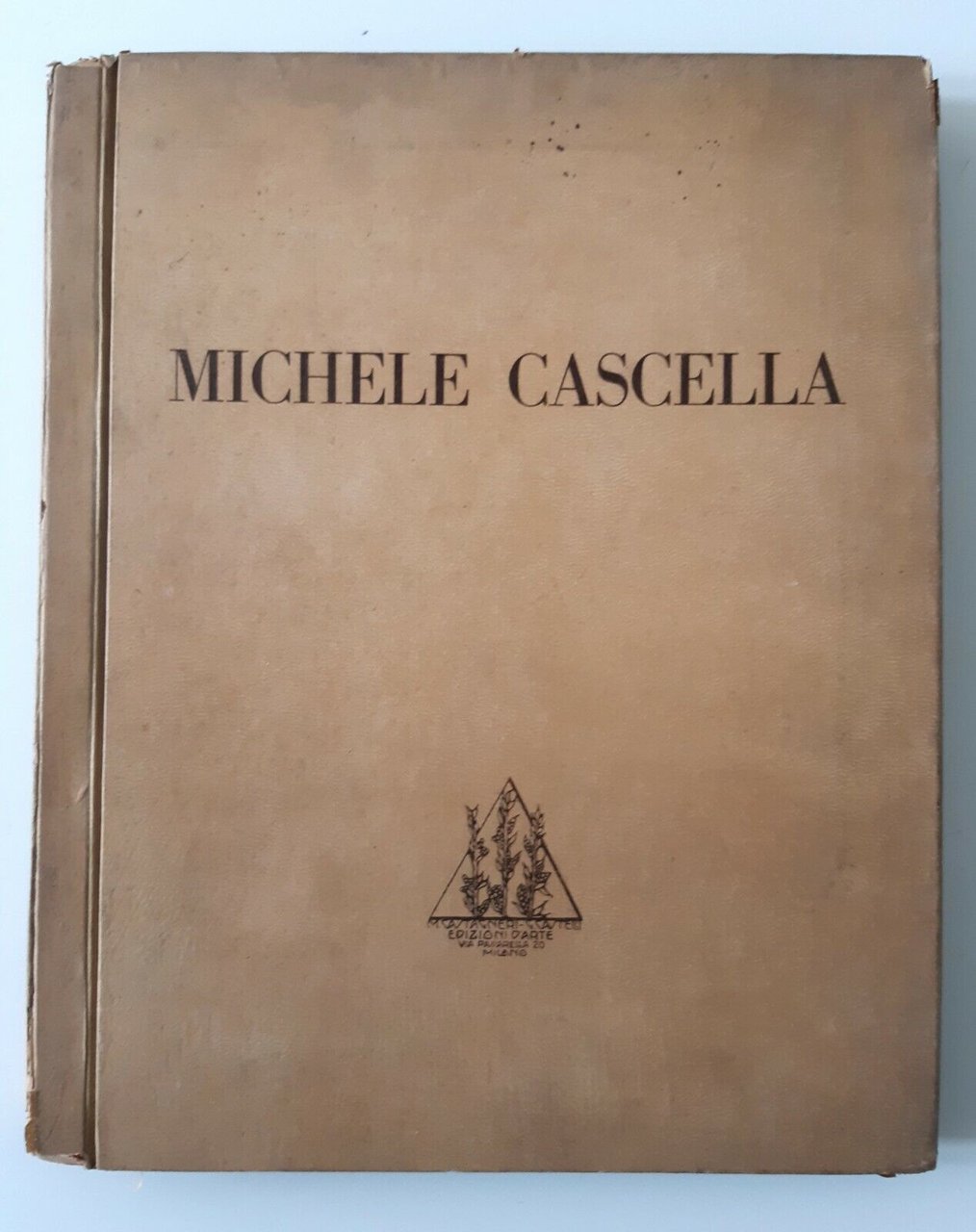 MICHELE CASCELLA TESTO DI CARLO CARRA' EDIZIONI D'ARTE