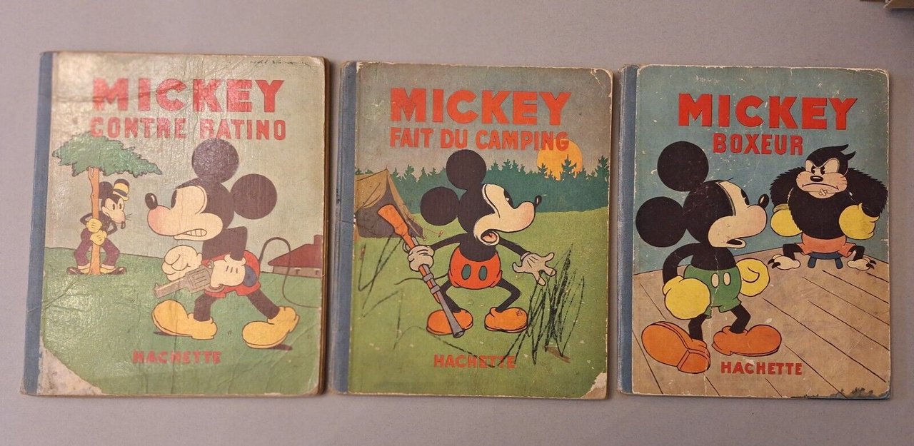 MICKEY BOXEUR - CONTRE RATINO - FAIT DU CAMPING HACHETTE …