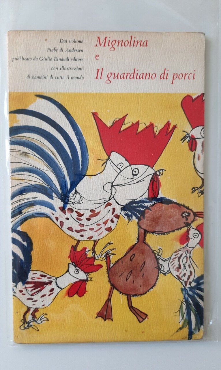 MIGNOLINA E IL GUARDIANO ESTRATTO PROMOZIONALE DELLE FIABE ANDERSEN EINAUDI