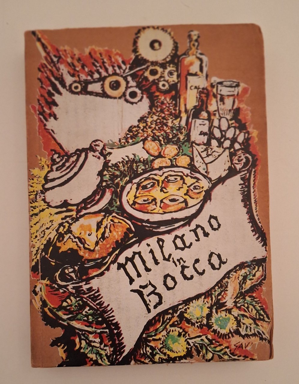 MILA CONTINI MILANO IN BOCCA IL VESPRO 1976